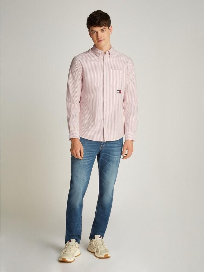 TOMMY JEANS Overhemd met lange mouwen TJM STRIPE OXFORD SHIRT EXT - Foto 4