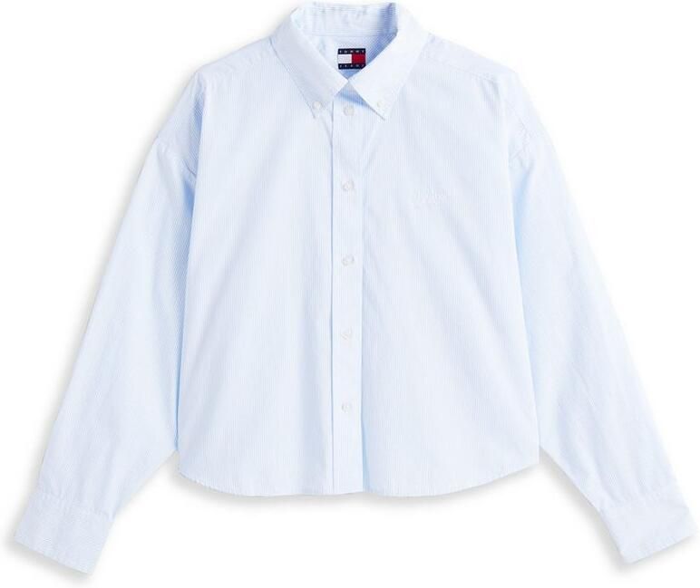 TOMMY JEANS Overhemdblouse TJW REG CROP STRIPE POPLIN SHIRT - Foto 3