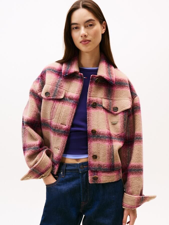 TOMMY JEANS Overhemdjasje TJW WOOL TRUCKER JACKET - Foto 5