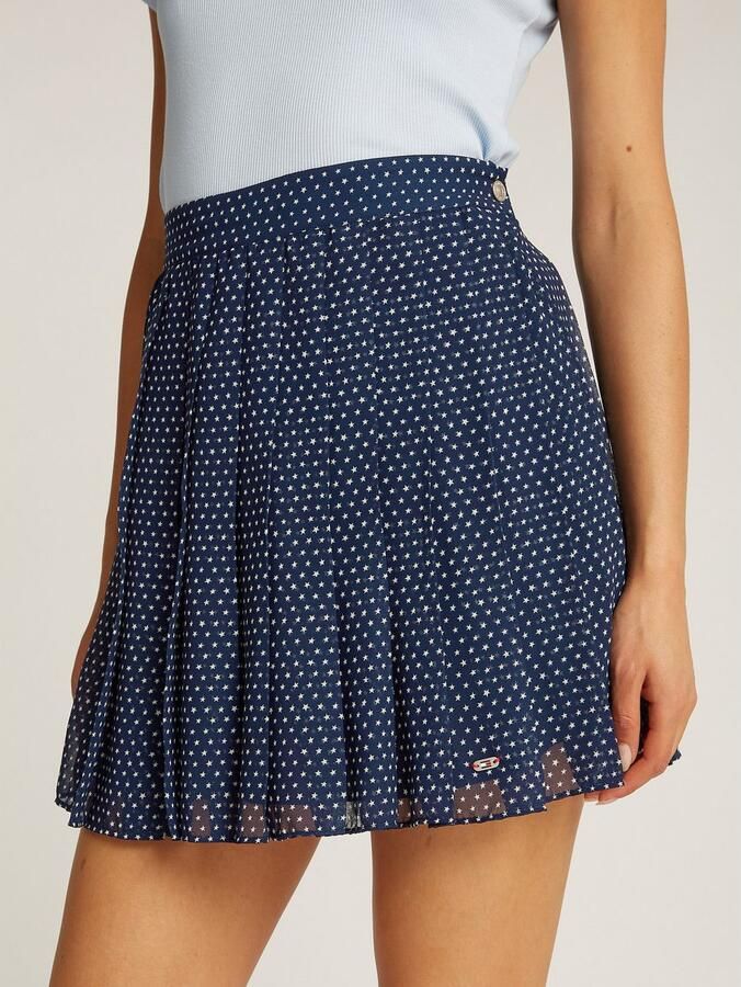 TOMMY JEANS Plissérok TJW MINI STAR AOP PLEATED SKIRT - Foto 4