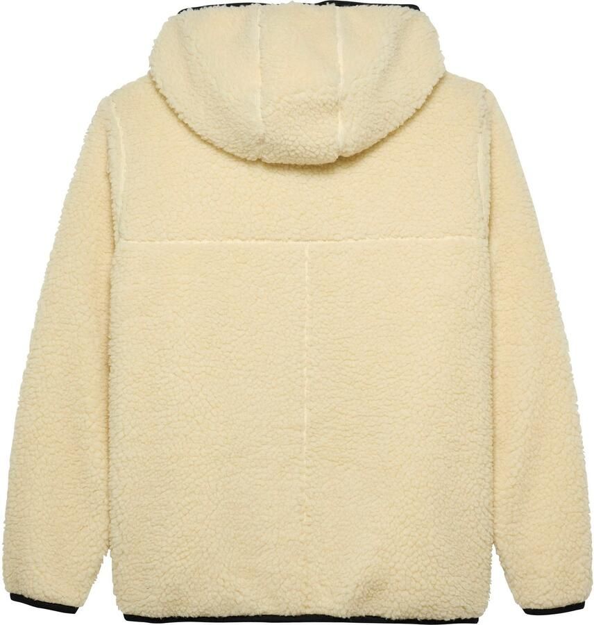 TOMMY JEANS Pluchen jack TJM REG BADGE TEDDY ZIP TRU EXT Vrijetijdsjas overgangsjas teddyjas met logopatch - Foto 6