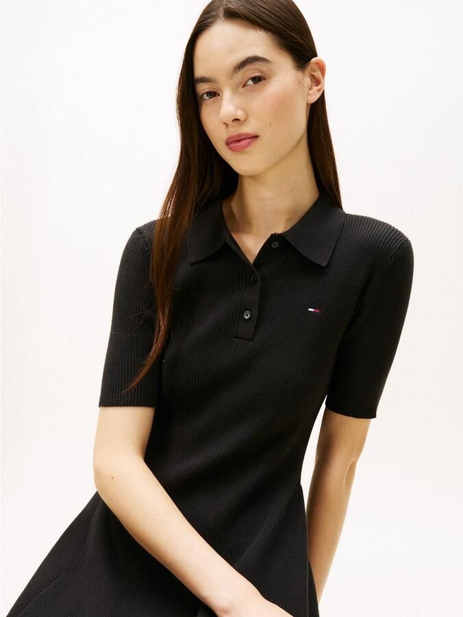 TOMMY JEANS Polojurk TJW F&F SWEATER POLO MINI DRESS - Foto 2
