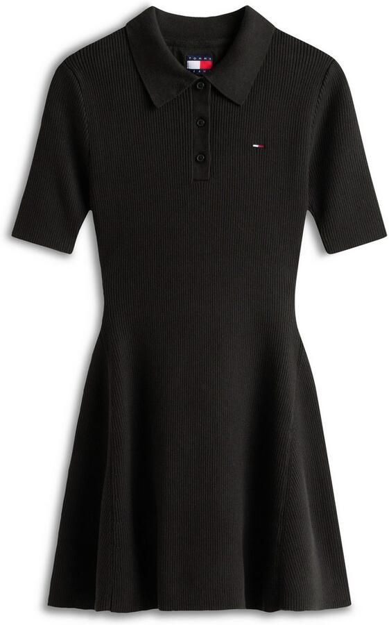 TOMMY JEANS Polojurk TJW F&F SWEATER POLO MINI DRESS - Foto 4
