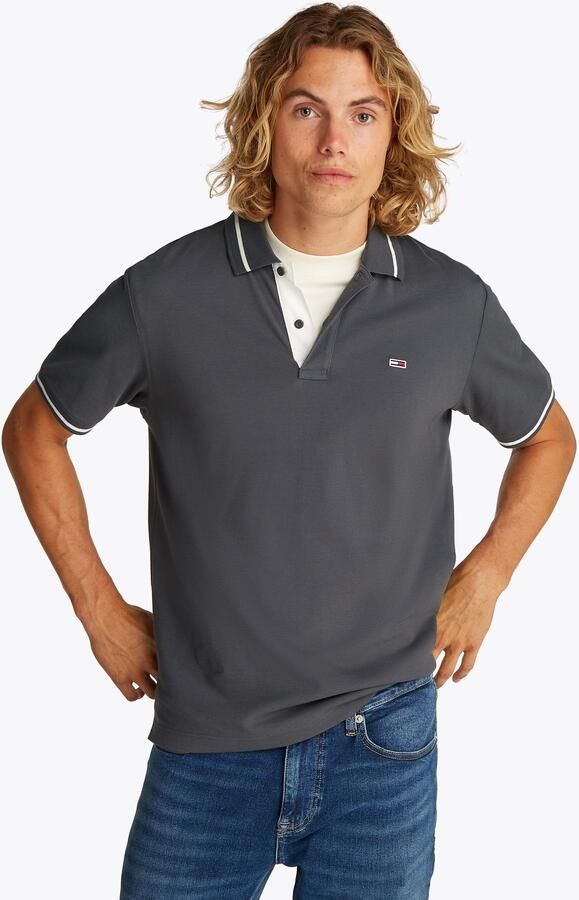 TOMMY JEANS Poloshirt TJM REG TIPPED POLO met gestreepte details - Foto 6