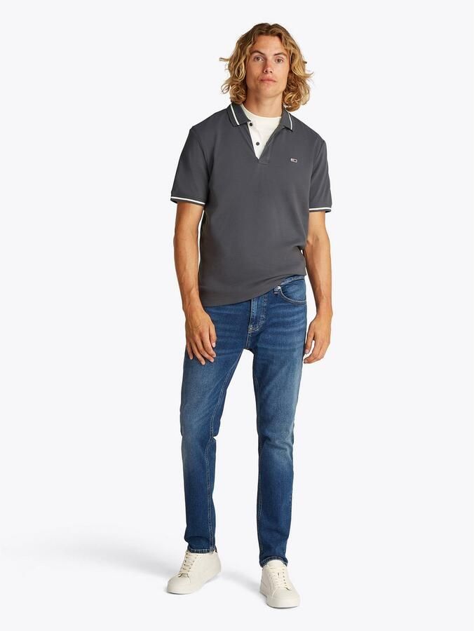 TOMMY JEANS Poloshirt TJM REG TIPPED POLO met gestreepte details - Foto 4