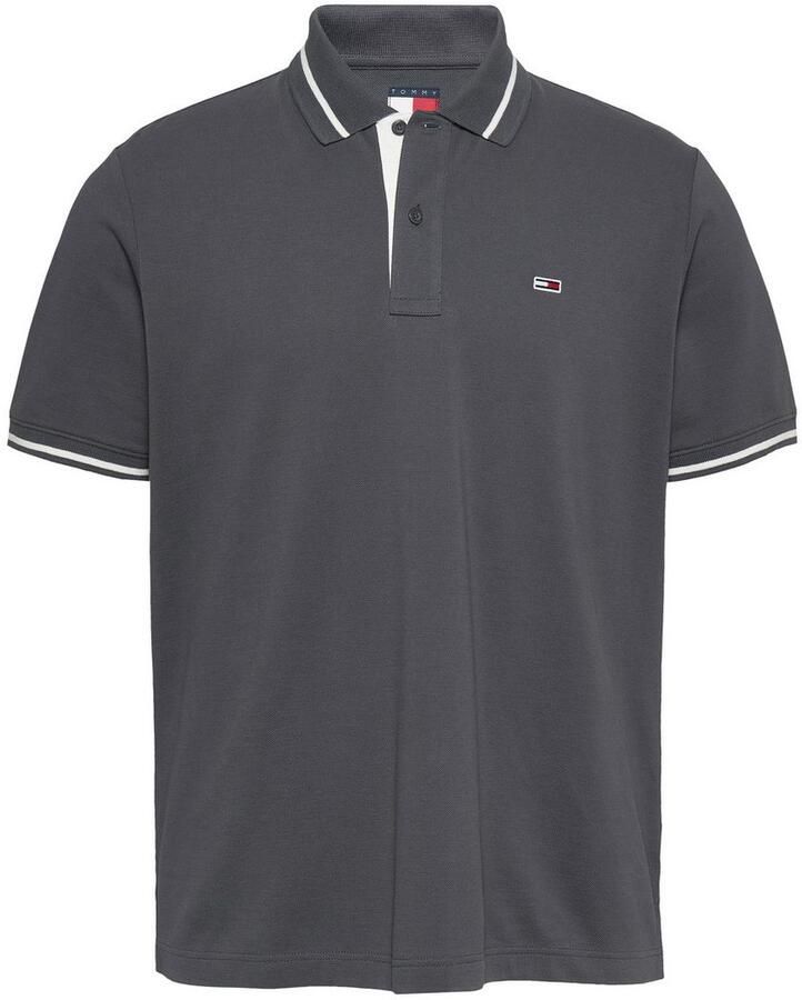 TOMMY JEANS Poloshirt TJM REG TIPPED POLO met gestreepte details