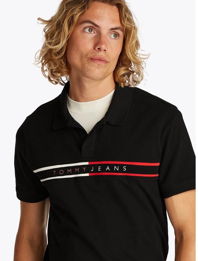 TOMMY JEANS Poloshirt TJM SLIM CHEST FLAG POLO - Foto 3