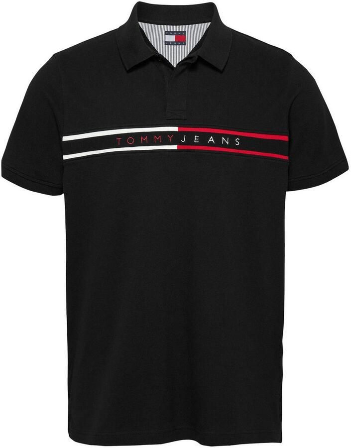 TOMMY JEANS Poloshirt TJM SLIM CHEST FLAG POLO
