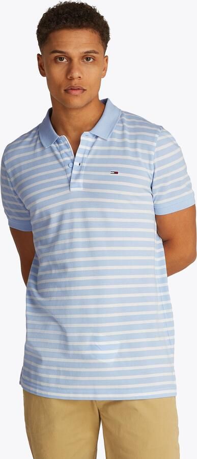 Tommy Jeans Regular fit poloshirt van puur katoen met logostitching - Foto 6