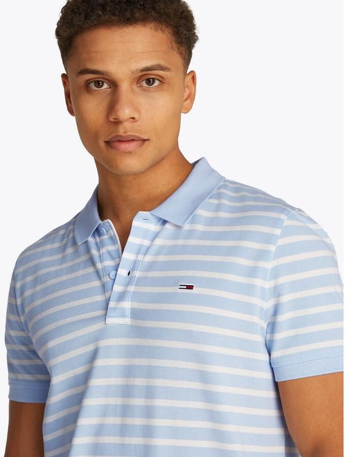 Tommy Jeans Regular fit poloshirt van puur katoen met logostitching