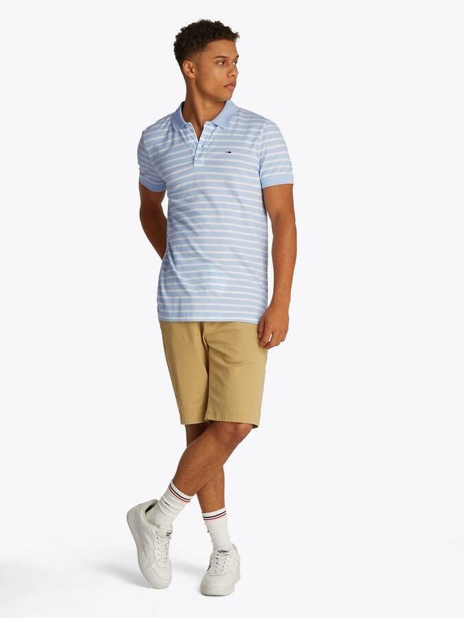 Tommy Jeans Regular fit poloshirt van puur katoen met logostitching - Foto 3