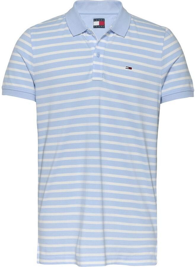 Tommy Jeans Regular fit poloshirt van puur katoen met logostitching - Foto 5