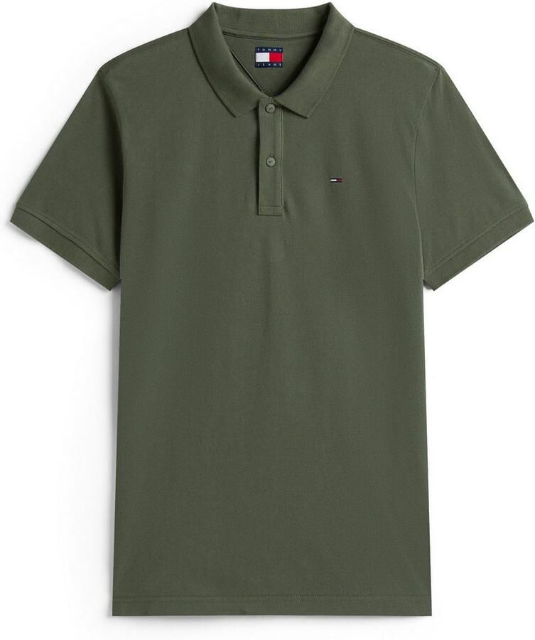 TOMMY JEANS Poloshirt TJM SLIM PLACKET POLO EXT