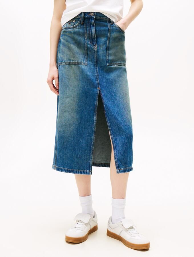 TOMMY JEANS rok CLAIRE MIDI SKIRT UTILITY CI2037 - Foto 5