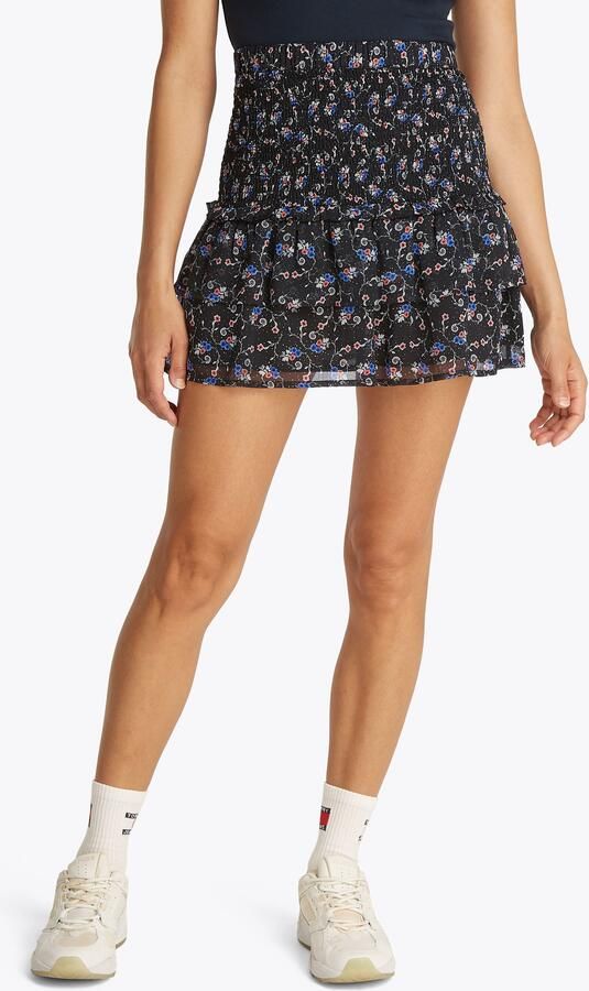 TOMMY JEANS Rok met ruches TJW RUCHED AOP SKIRT met volants allover print - Foto 6