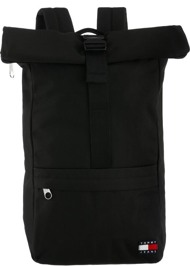 TOMMY JEANS Rugzak TJM ESS DAILY ROLLTOP BACKPACK vrijetijdsrugzak rolltop rugzak met label - Foto 3