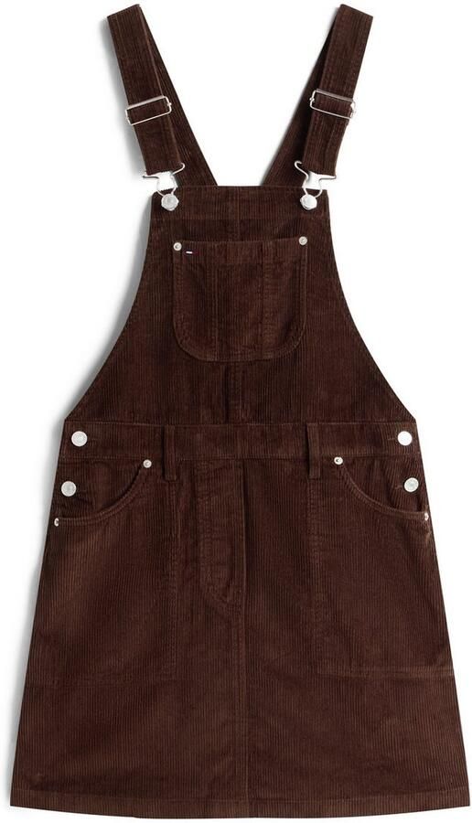 TOMMY JEANS Salopetjurk TJW SCRIPT CORD DUNGAREES DRESS - Foto 3