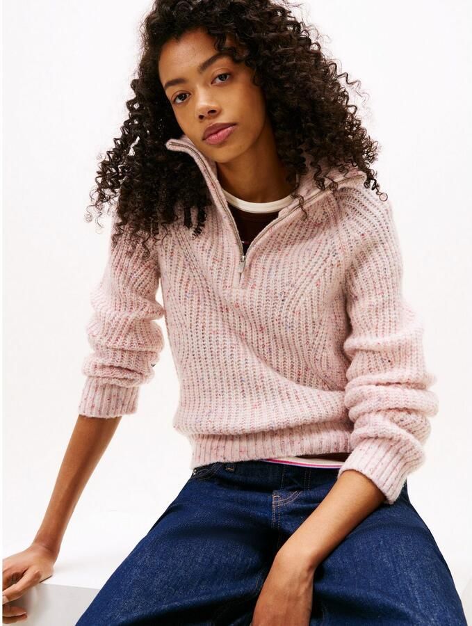 Tommy Jeans Regular fit schipperstrui met wol model 'NEP' - Foto 2