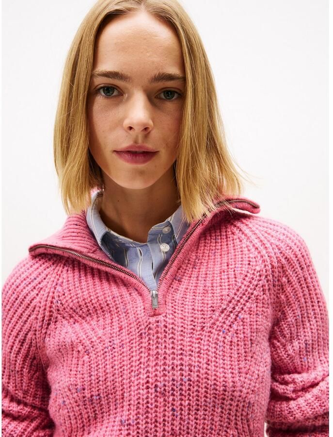 Tommy Jeans Regular fit schipperstrui met wol model 'NEP' - Foto 2