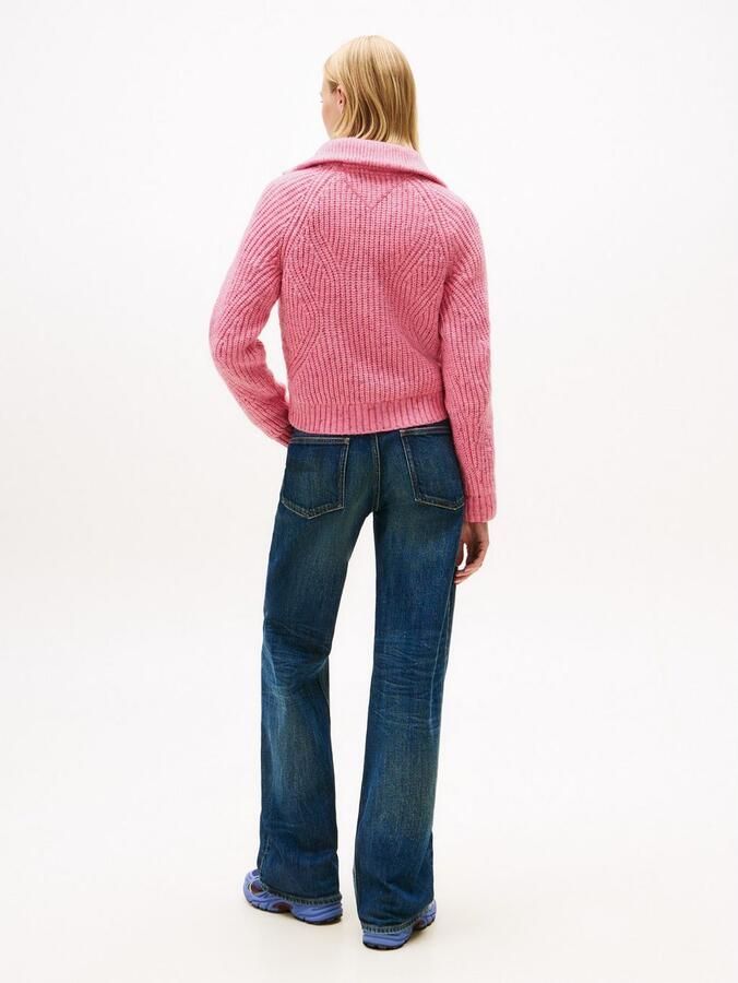 Tommy Jeans Regular fit schipperstrui met wol model 'NEP' - Foto 4