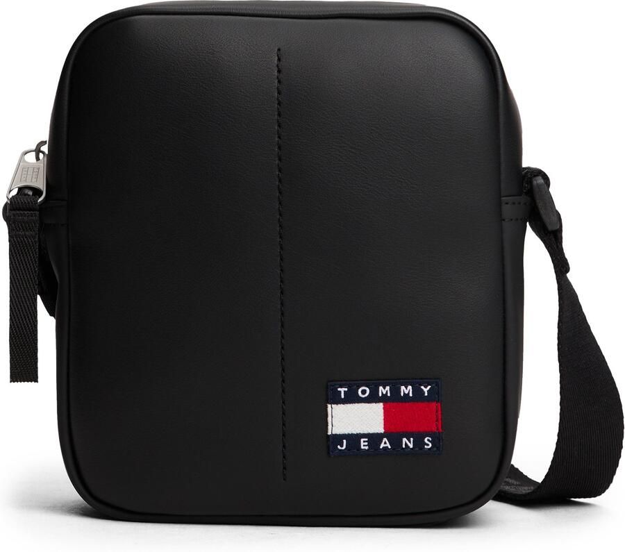 TOMMY JEANS Schoudertas TJM ESS DAILY PU REPORTER heren vrijetijdstas schoudertas met vlag - Foto 5