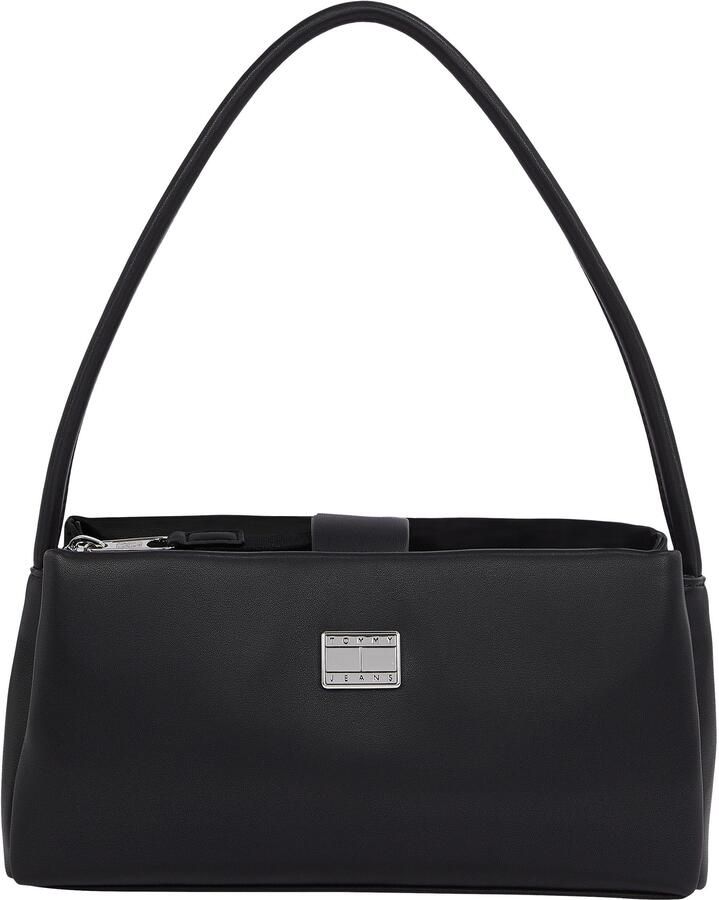 TOMMY JEANS Schoudertas TJW AMERICAN COOL SHOULDER BAG dames clutch handtas mini tas met logo-sieraandeel - Foto 5