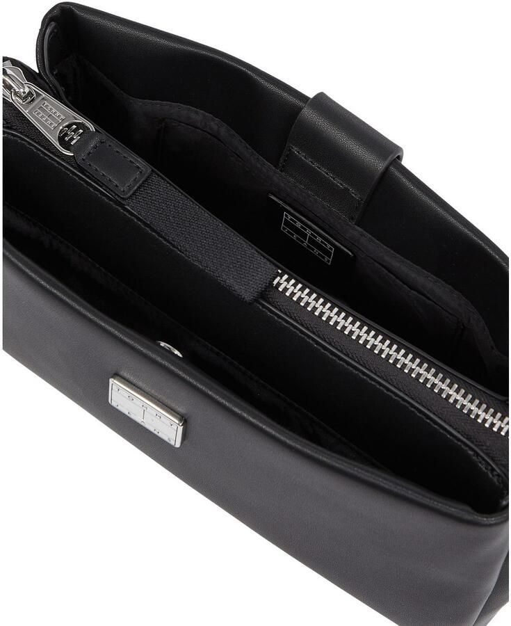 TOMMY JEANS Schoudertas TJW AMERICAN COOL SHOULDER BAG dames clutch handtas mini tas met logo-sieraandeel