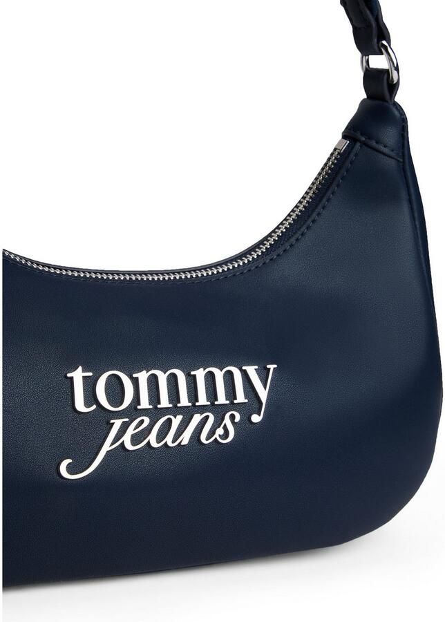 TOMMY JEANS Schoudertas TJW BOLD SCRIPT SHOULDER BAG dames schoudertas hobobag met opvallend logo-sierstuk - Foto 4