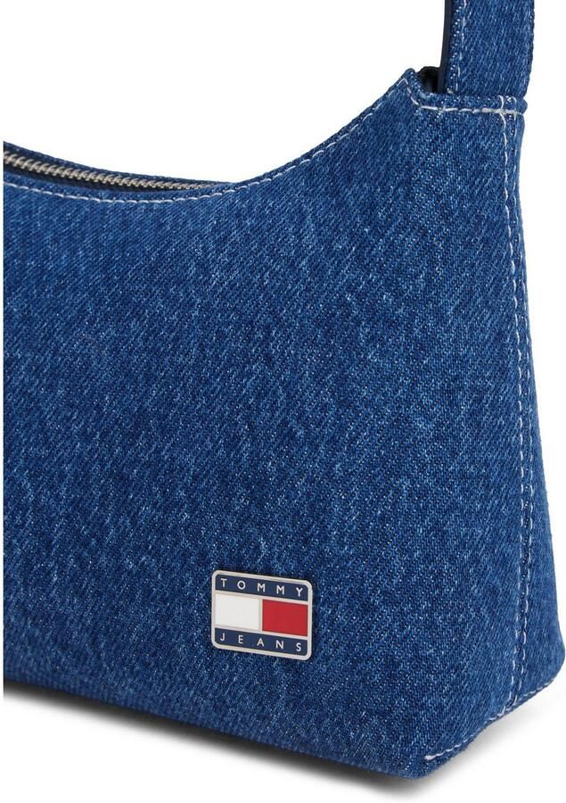 TOMMY JEANS Schoudertas TJW COOL DENIM SHOULDER BAG dames minibag schoudertas met siernaden - Foto 3