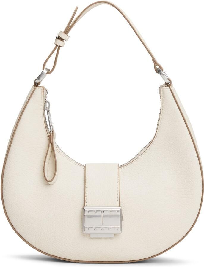 TOMMY JEANS Schoudertas TJW CRUSH SHOULDER BAG dames hobo schoudertas draagtas met logo-sierstuk - Foto 5