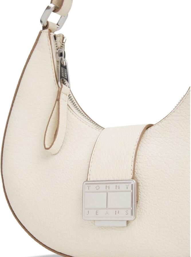 TOMMY JEANS Schoudertas TJW CRUSH SHOULDER BAG dames hobo schoudertas draagtas met logo-sierstuk - Foto 3