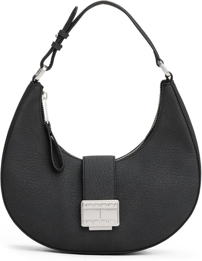 TOMMY JEANS Schoudertas TJW CRUSH SHOULDER BAG dames hobo schoudertas draagtas met logo-sierstuk - Foto 5