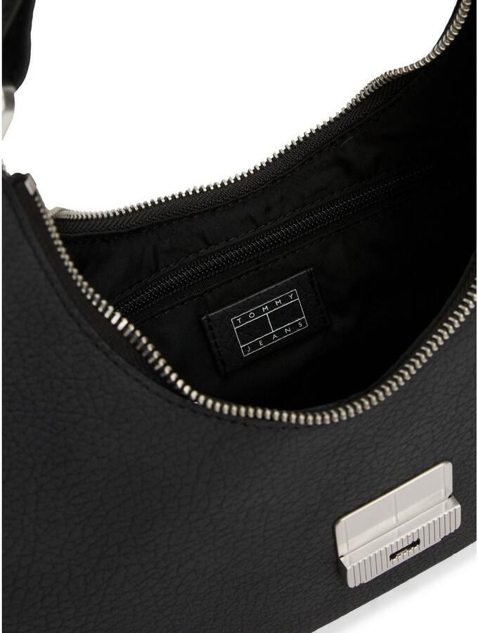 TOMMY JEANS Schoudertas TJW CRUSH SHOULDER BAG dames hobo schoudertas draagtas met logo-sierstuk - Foto 2