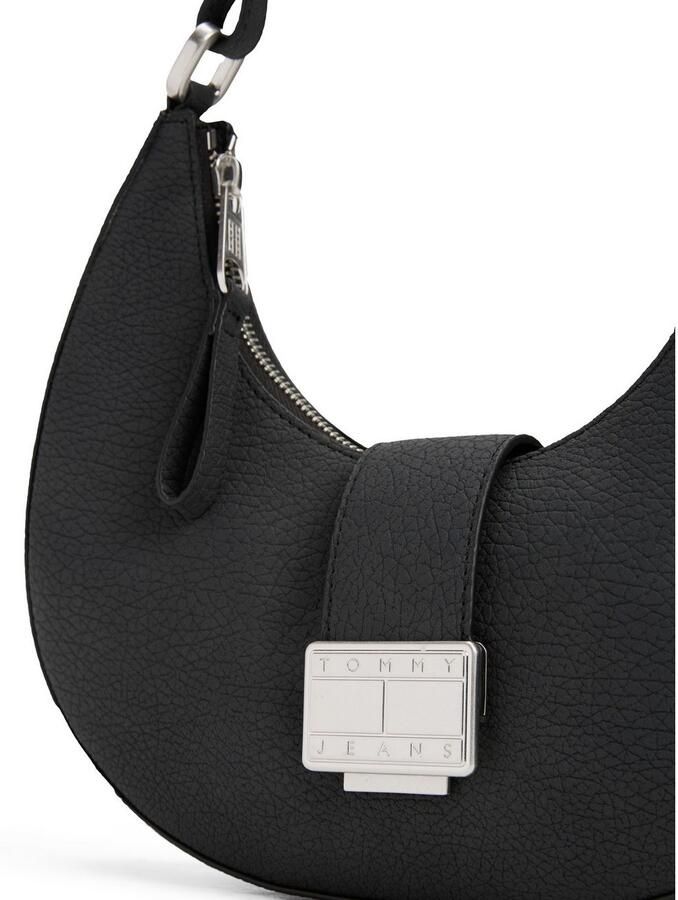 TOMMY JEANS Schoudertas TJW CRUSH SHOULDER BAG dames hobo schoudertas draagtas met logo-sierstuk - Foto 3