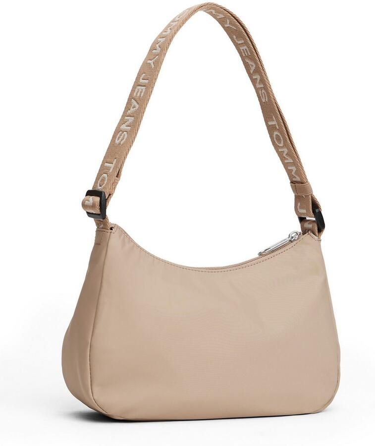 TOMMY JEANS Schoudertas TJW ESS DAILY SHOULDER BAG dames draagtas met logo bedrukte riem