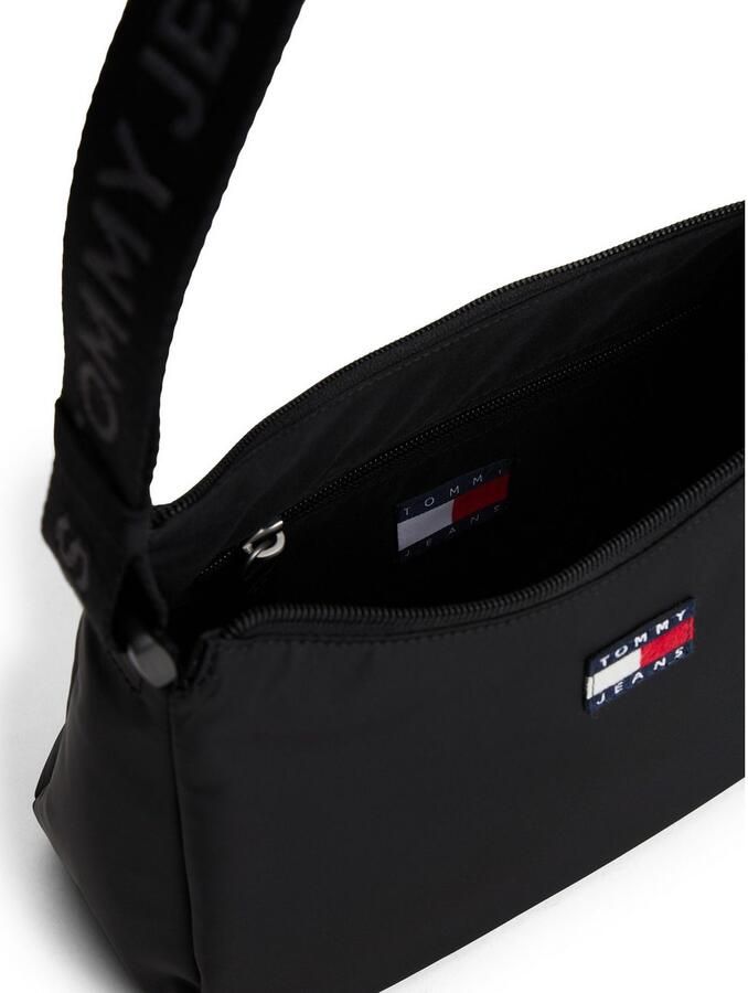 TOMMY JEANS Schoudertas TJW ESS DAILY SHOULDER BAG dames draagtas met logo bedrukte riem
