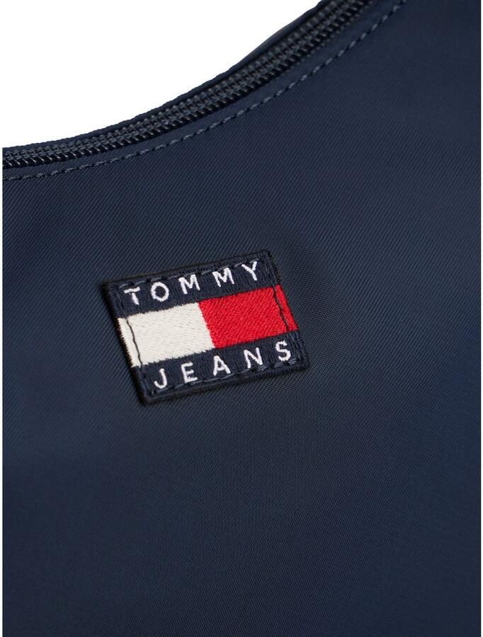TOMMY JEANS Schoudertas TJW ESS DAILY SHOULDER BAG dames draagtas met logo bedrukte riem
