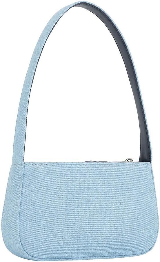 TOMMY JEANS Schoudertas TJW ESS MUST SHOULDER BAG DENIM dames handtas schoudertas mini tas in jeanslook - Foto 4