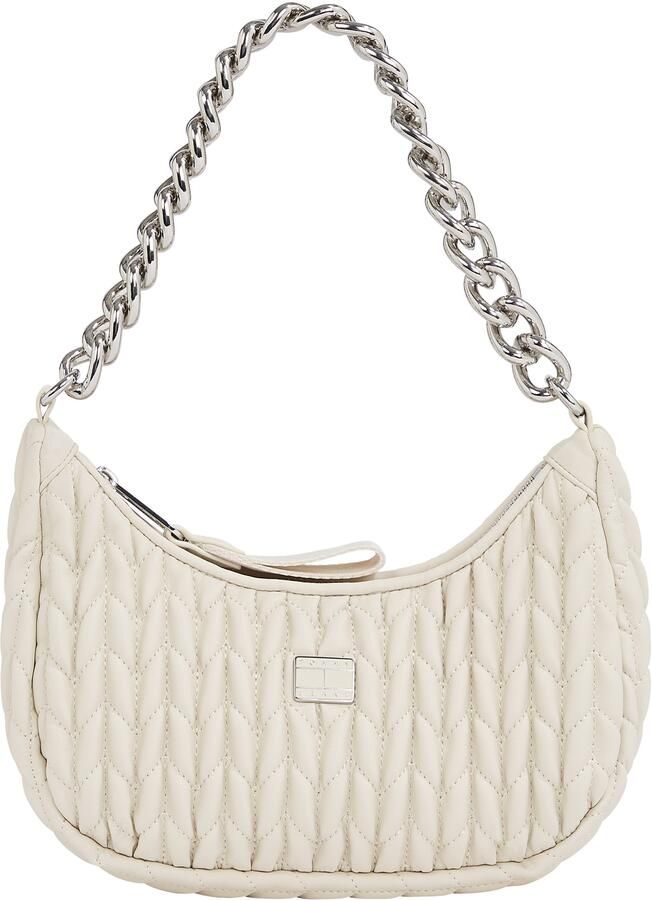 TOMMY JEANS Schoudertas TJW ICONIC SHOULDER QUILTED dames schoudertas draagtas met decoratieve kettinghandvat - Foto 5