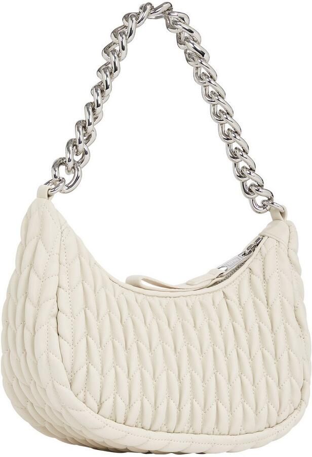 TOMMY JEANS Schoudertas TJW ICONIC SHOULDER QUILTED dames schoudertas draagtas met decoratieve kettinghandvat - Foto 4