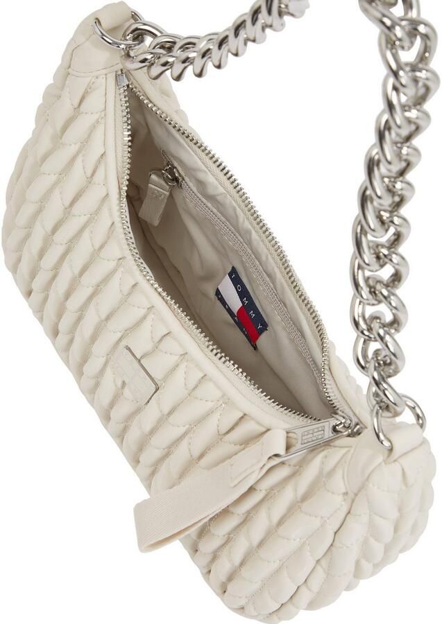 TOMMY JEANS Schoudertas TJW ICONIC SHOULDER QUILTED dames schoudertas draagtas met decoratieve kettinghandvat - Foto 3
