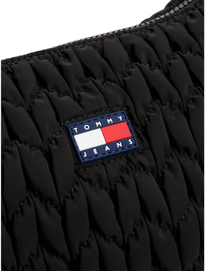 TOMMY JEANS Schoudertas TJW URBAN LARGE QUILTED X-BODY dames schoudertas helnkeltasche in trendy step-design