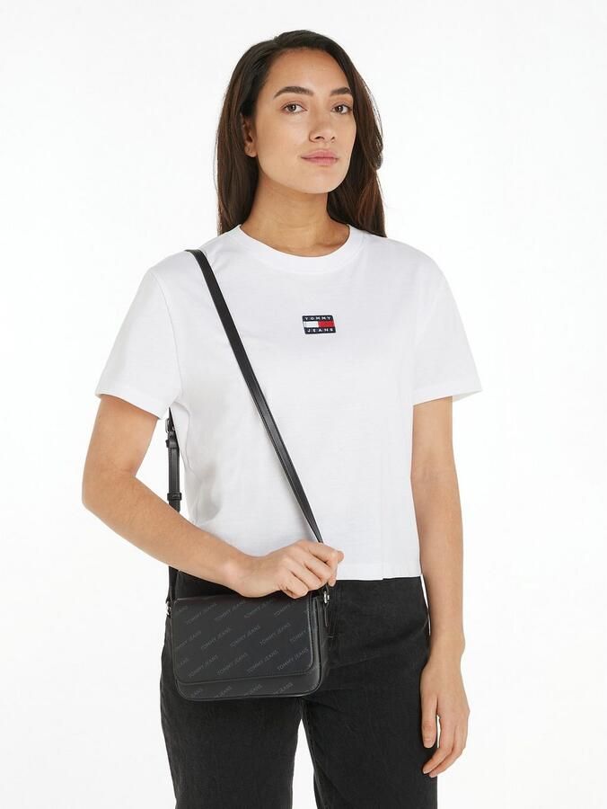 TOMMY JEANS Schoudertas Women TJW ESS MUST FLAP CROSS PRINT Crossover - Foto 3