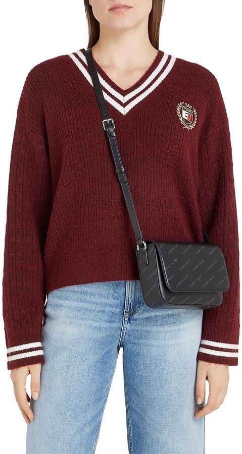 TOMMY JEANS Schoudertas Women TJW ESS MUST FLAP CROSS PRINT Crossover - Foto 5