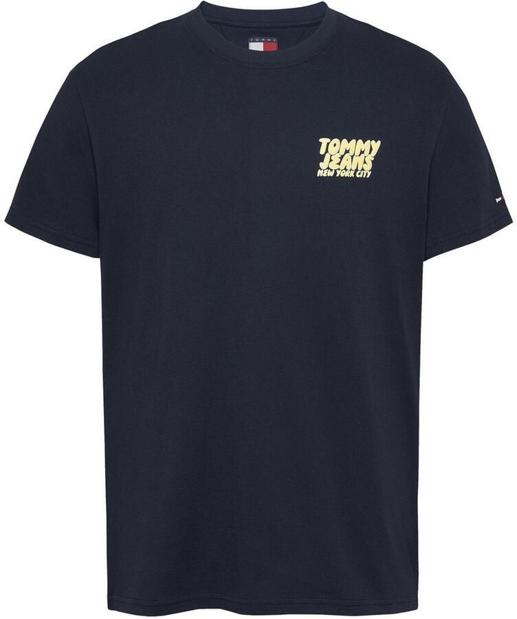 TOMMY JEANS Shirt met korte mouwen TJM REG BUBBLE BACK SS TEE EXT