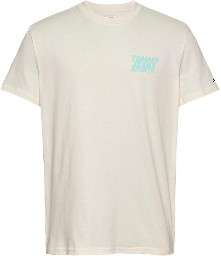 TOMMY JEANS Shirt met korte mouwen TJM REG BUBBLE BACK SS TEE EXT