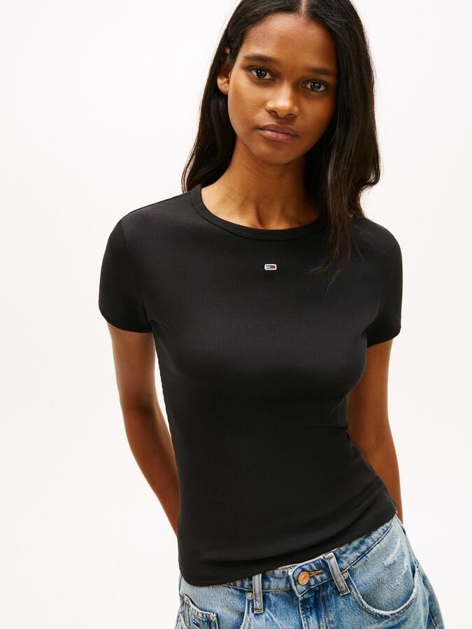 TOMMY JEANS Shirt met korte mouwen TJW 2PACK SLIM ESSENTIAL RIB SS (Set van 2) - Foto 9