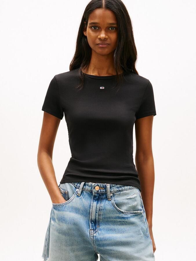 TOMMY JEANS Shirt met korte mouwen TJW 2PACK SLIM ESSENTIAL RIB SS (Set van 2) - Foto 5