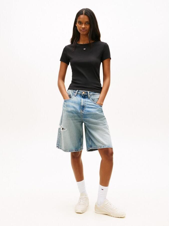 TOMMY JEANS Shirt met korte mouwen TJW 2PACK SLIM ESSENTIAL RIB SS (Set van 2) - Foto 8