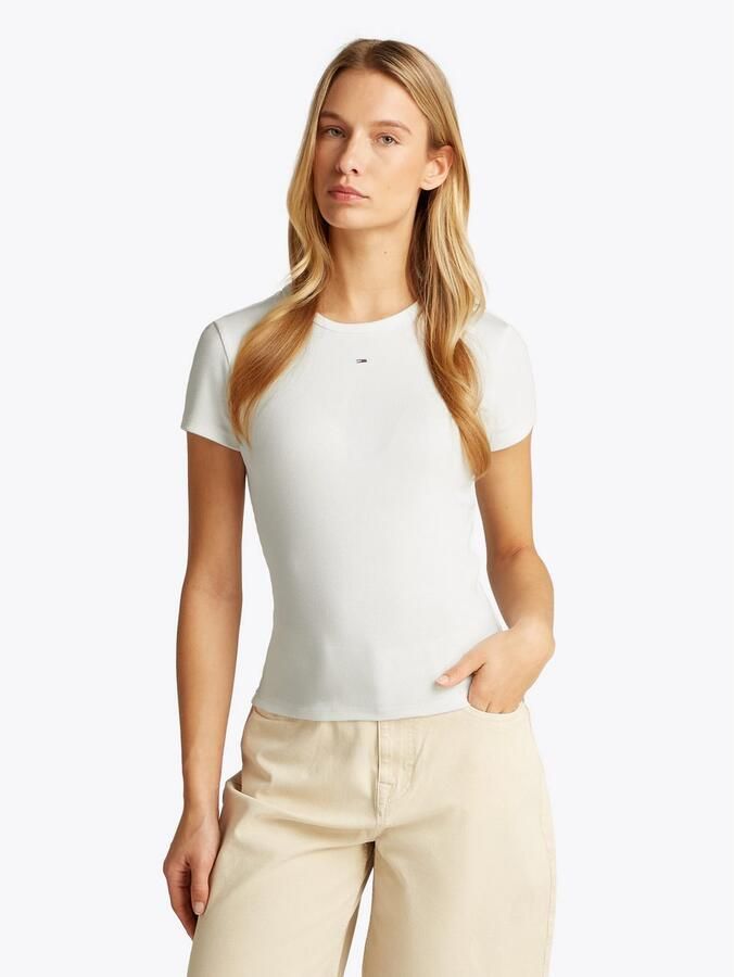 TOMMY JEANS Shirt met korte mouwen TJW 2PACK SLIM ESSENTIAL RIB SS (Set van 2) - Foto 8